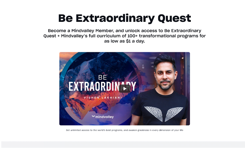 Be Extraordinary