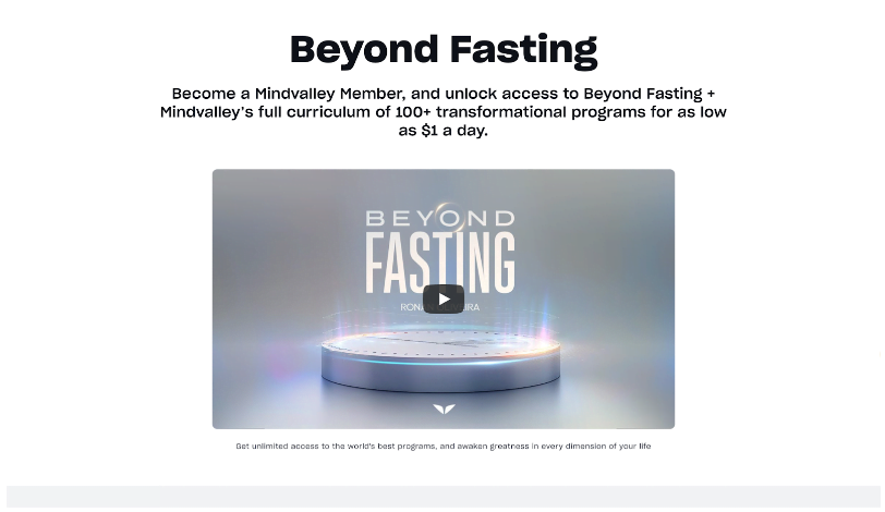 Beyond Fasting