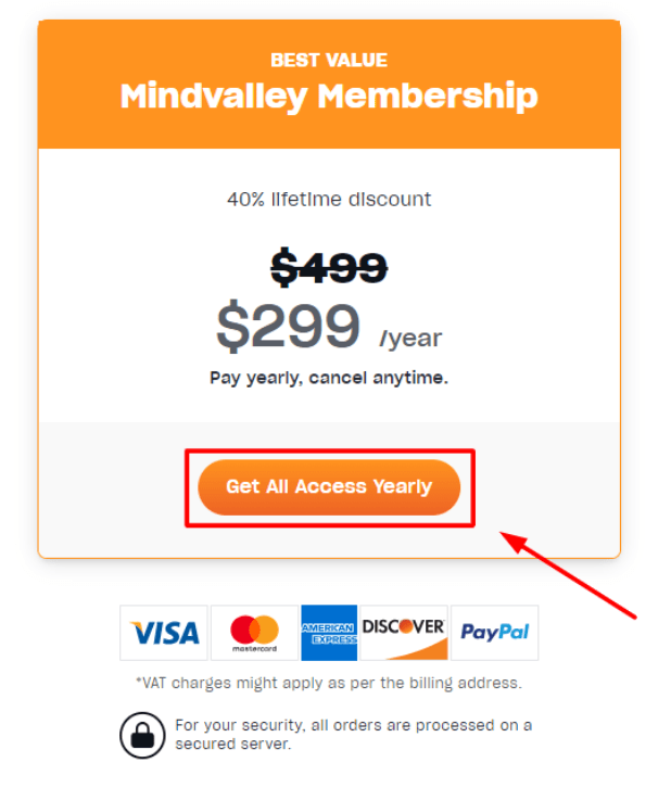 Mindvalley Cyber Monday Deals - Get All Access Yearly