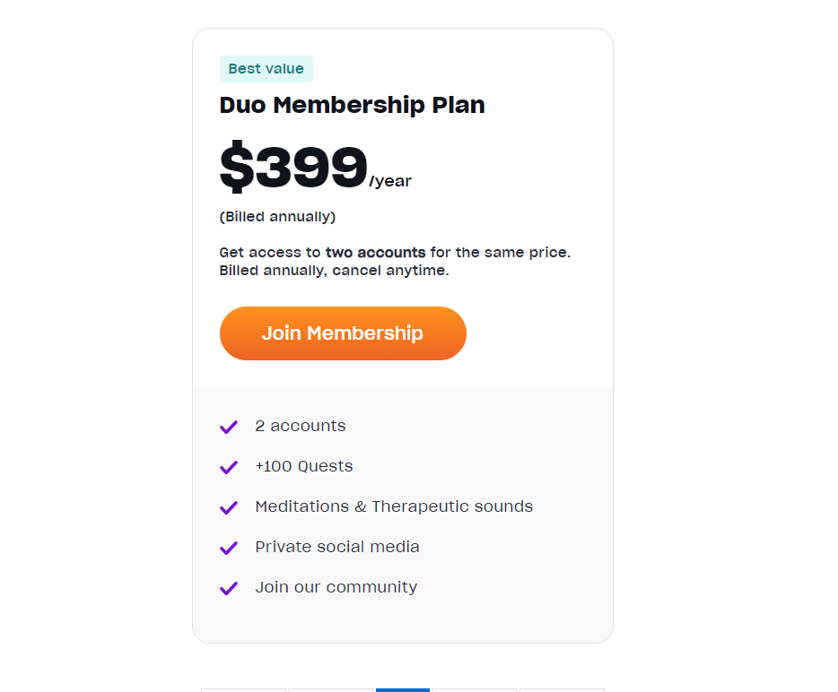 Mindvalley Duo Membership Plan