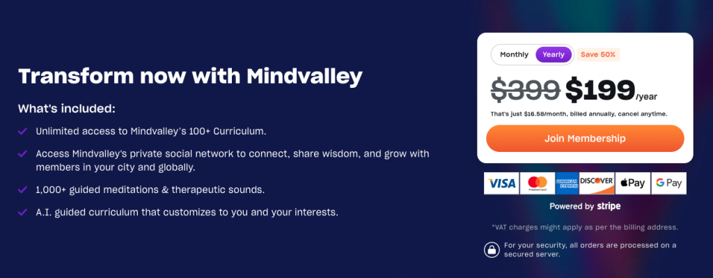 Mindvalley Black Friday