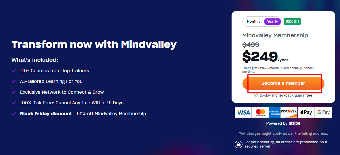 Mindvalley Black Friday Mindvalley Black Friday