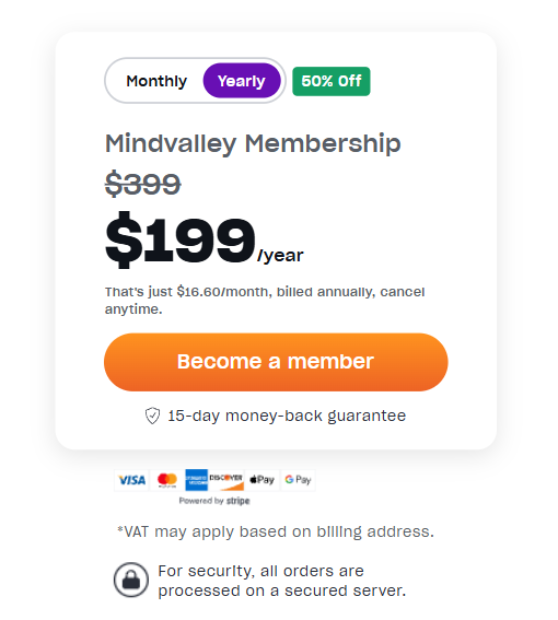 Mindvalley Membership (Annual)