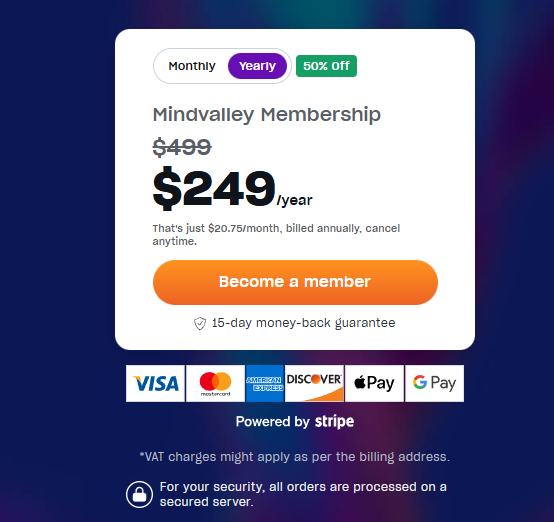 Mindvalley Membership (Annual) Mindvalley Membership (Annual)